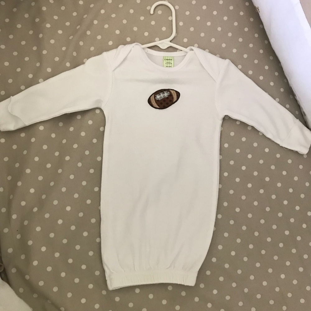 3 month 3 Marthas Football Gown